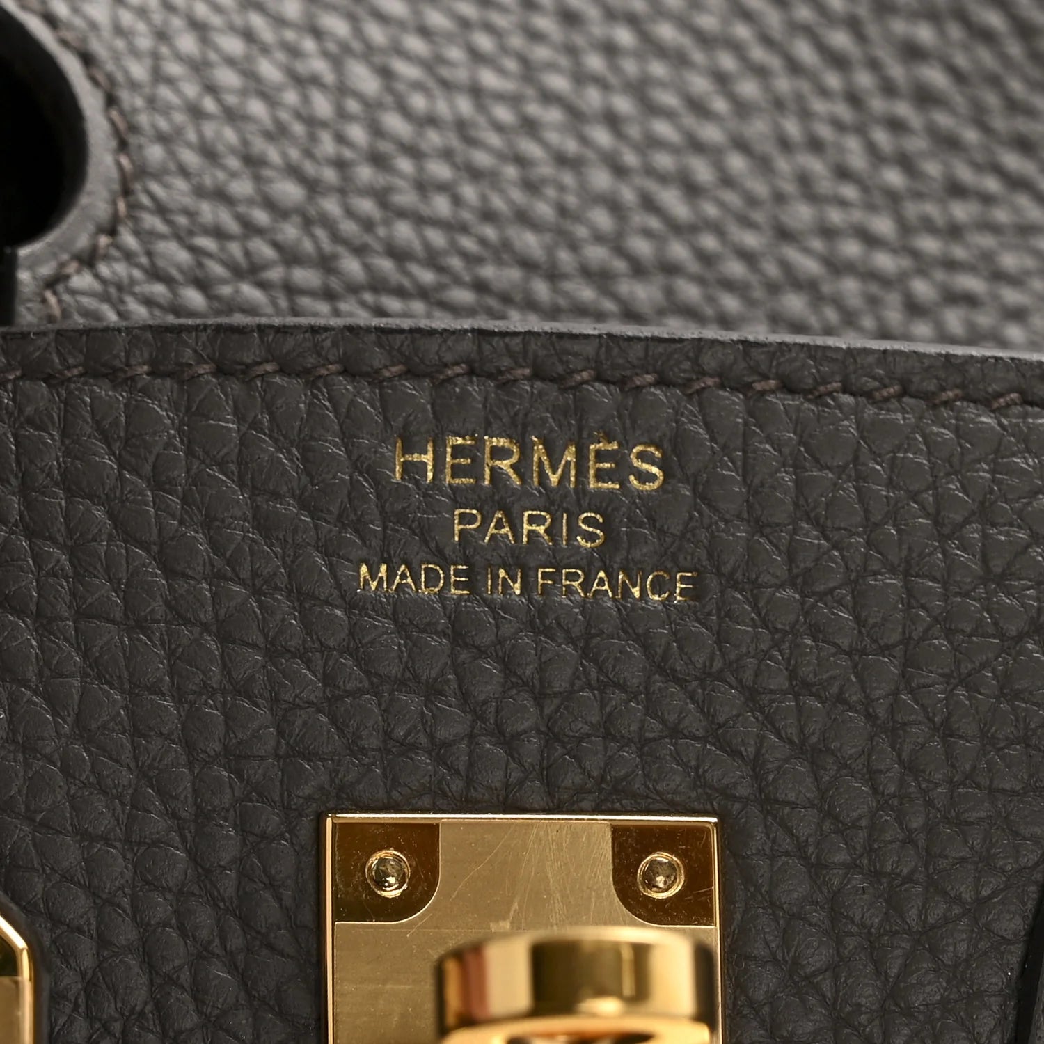 Togo Birkin 25 Gris Meyer