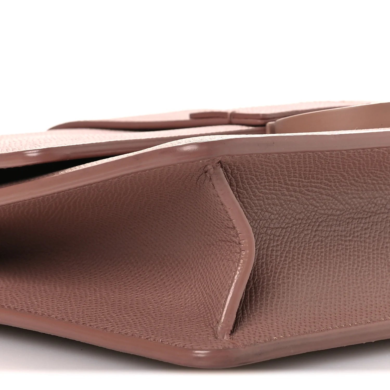 Ultra Matte Grained Calfskin 30 Montaigne Flap Bag Fard