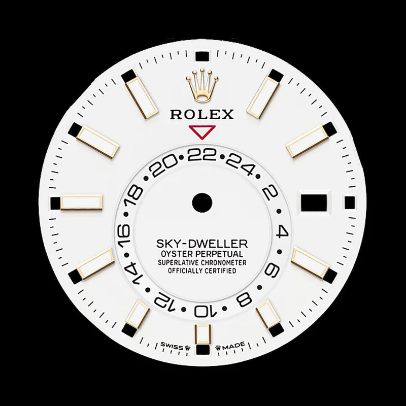 Sky-Dweller, 42Mm, 18K Yellow Gold, Ref# 336238-0003