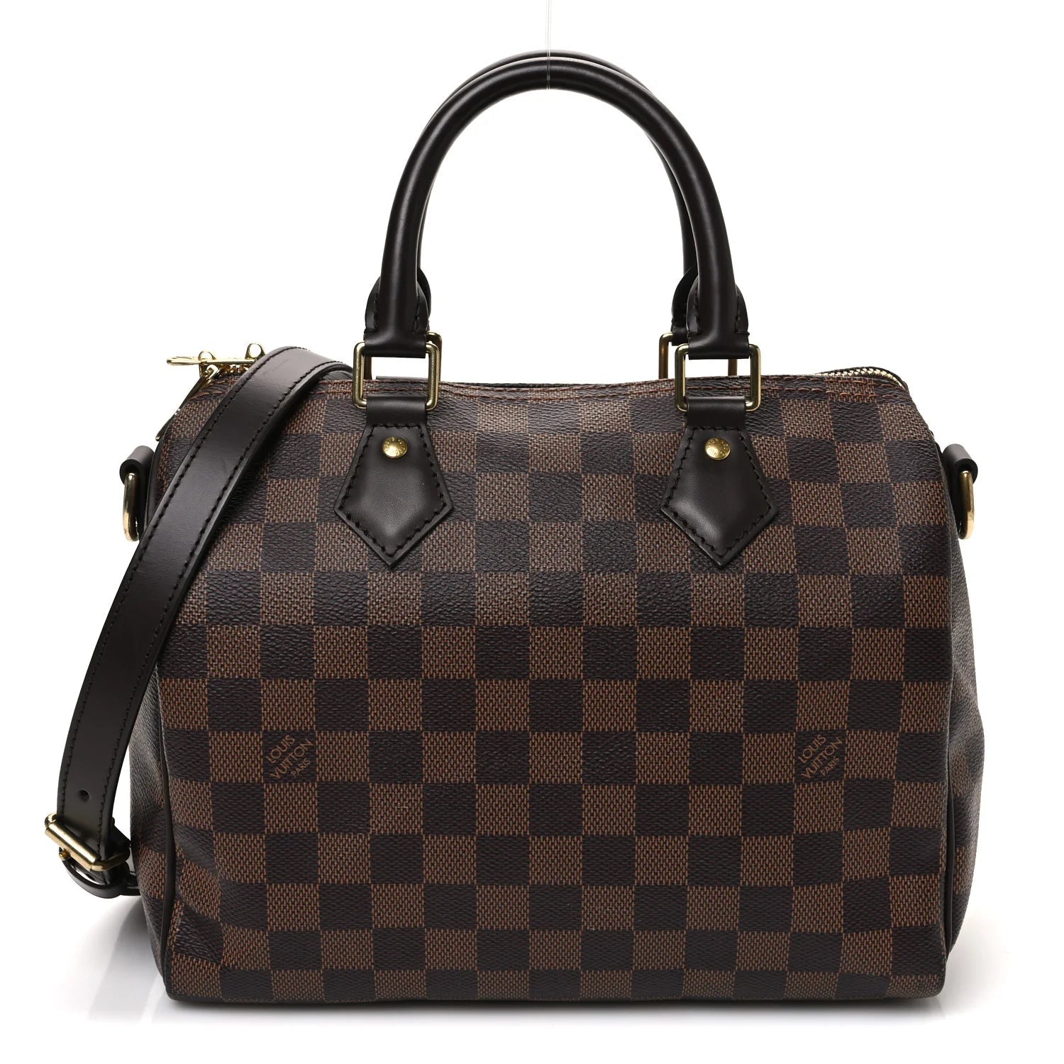 Damier Ebene Speedy Bandouliere 25