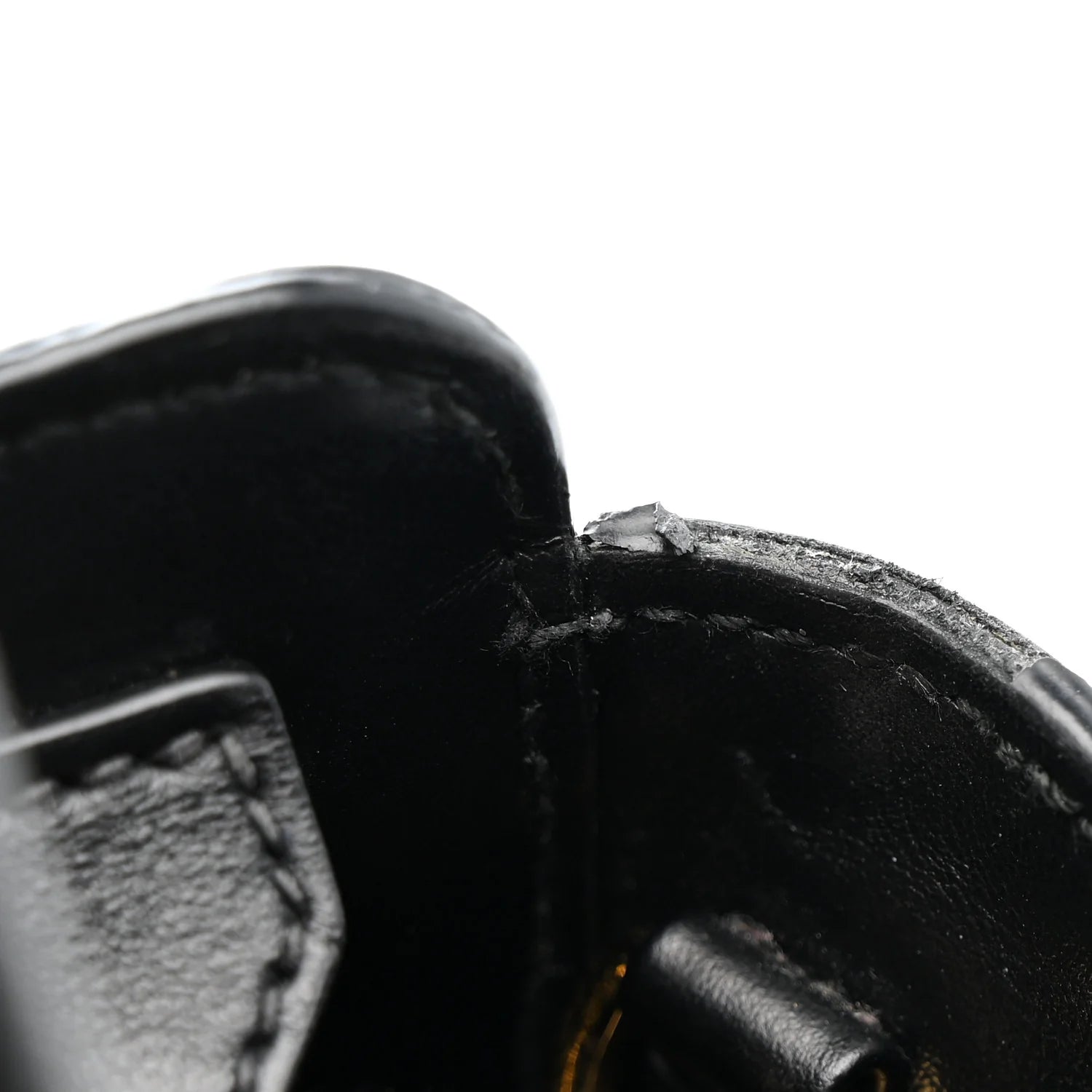 Saffiano Soft Calfskin Mini Zippered Crossbody Tote Black