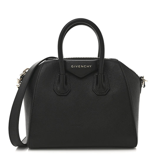 Sugar Goatskin Mini Antigona Black