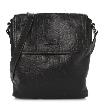 ssima Small Flap Messenger Bag Black