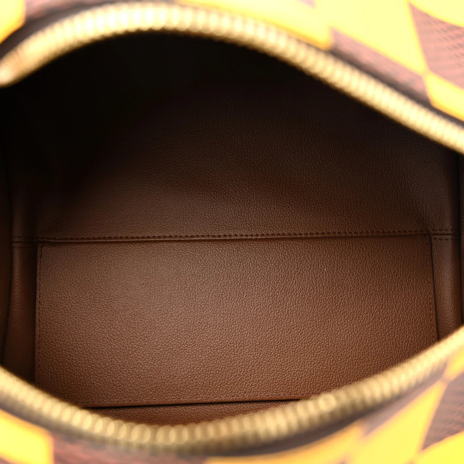 Damier Pop Shoes Bag Yellow