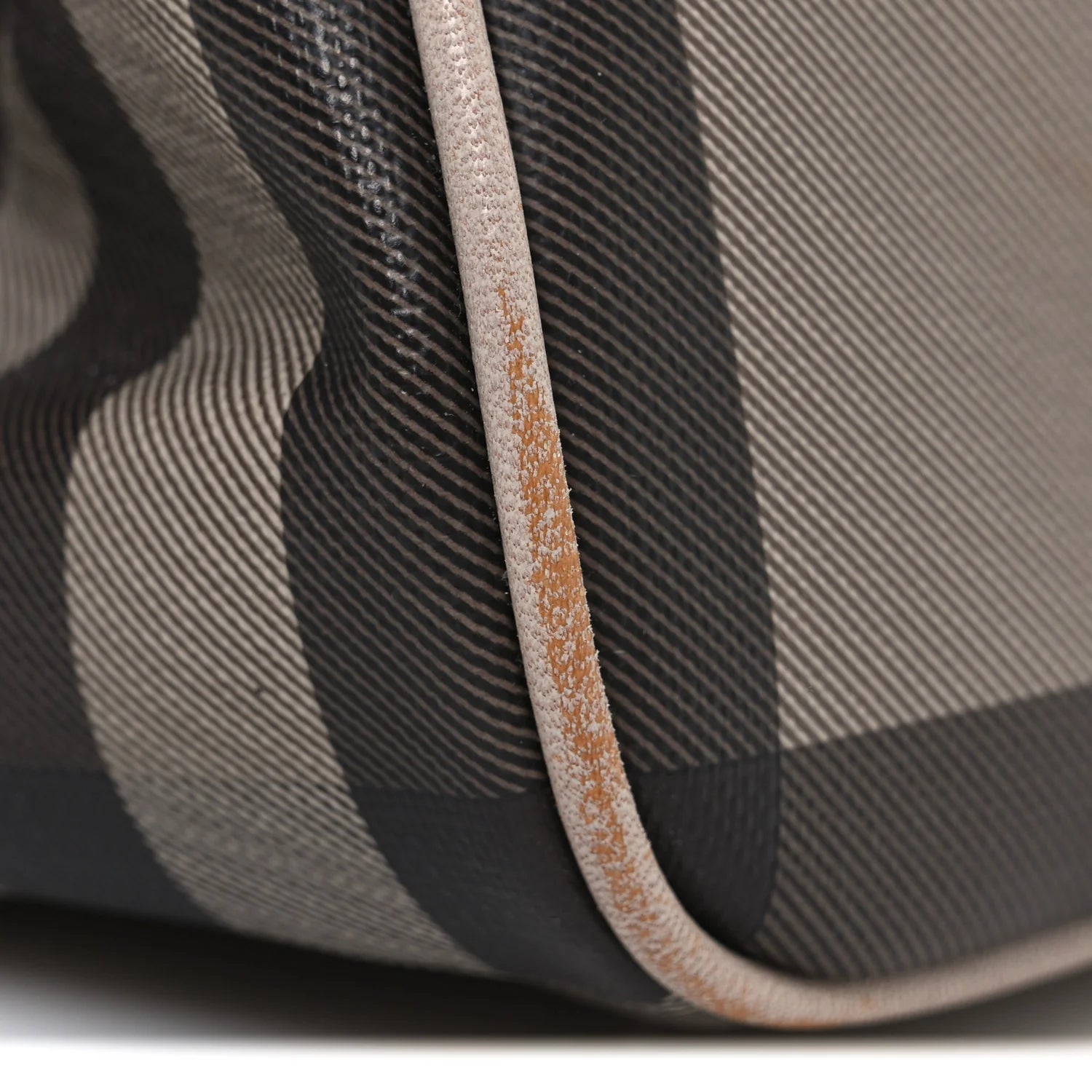 Smoked Check Small Chester Bowling Bag Trench