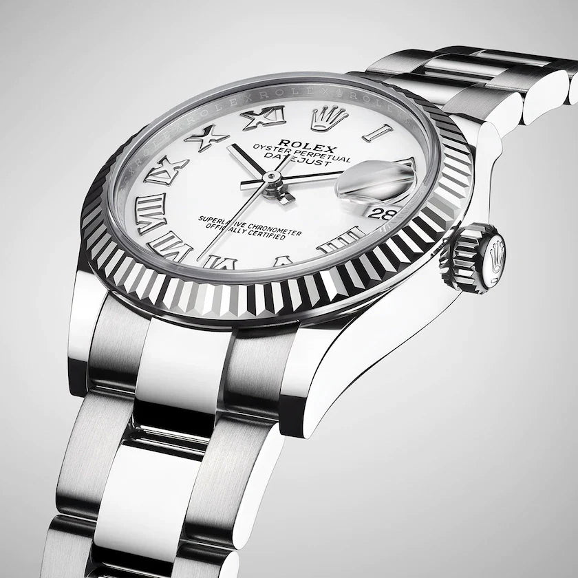 Datejust 31, Oystersteel and 18K White Gold, Ref# 278274-0009