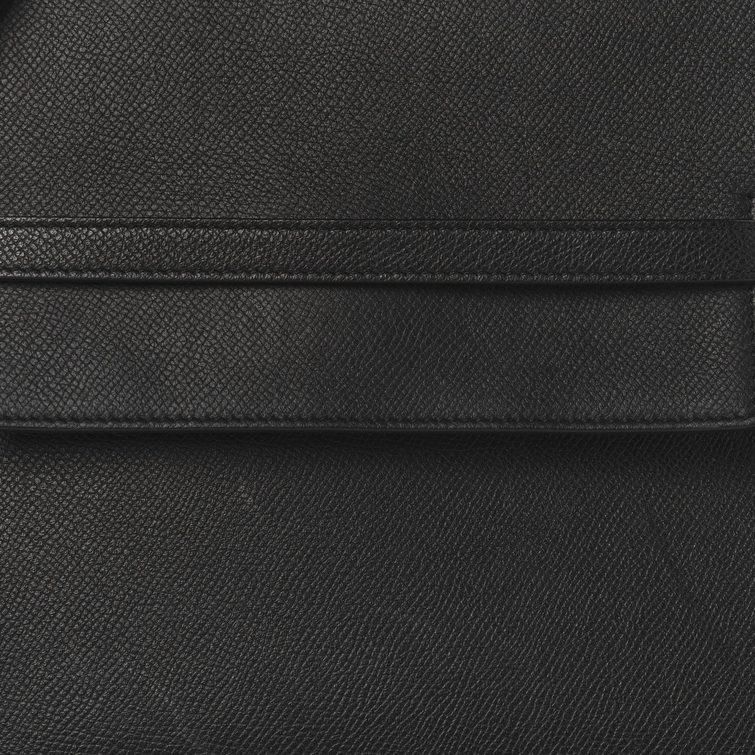 Grained Calfskin Mini Belt Bag Black