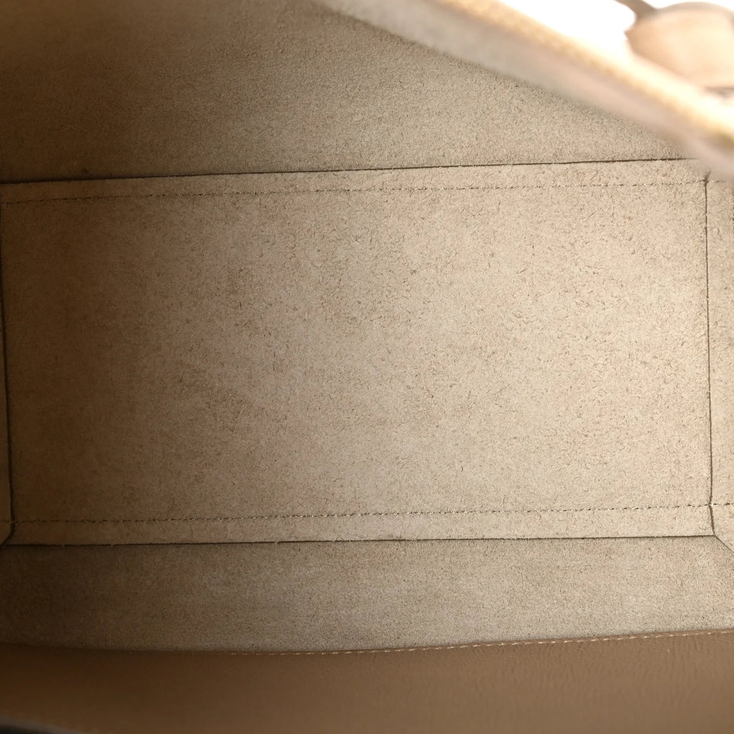 Grained Calfskin Micro Belt Bag Light Taupe