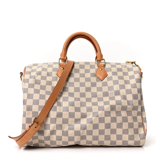 Damier Azur Speedy Bandouliere 35
