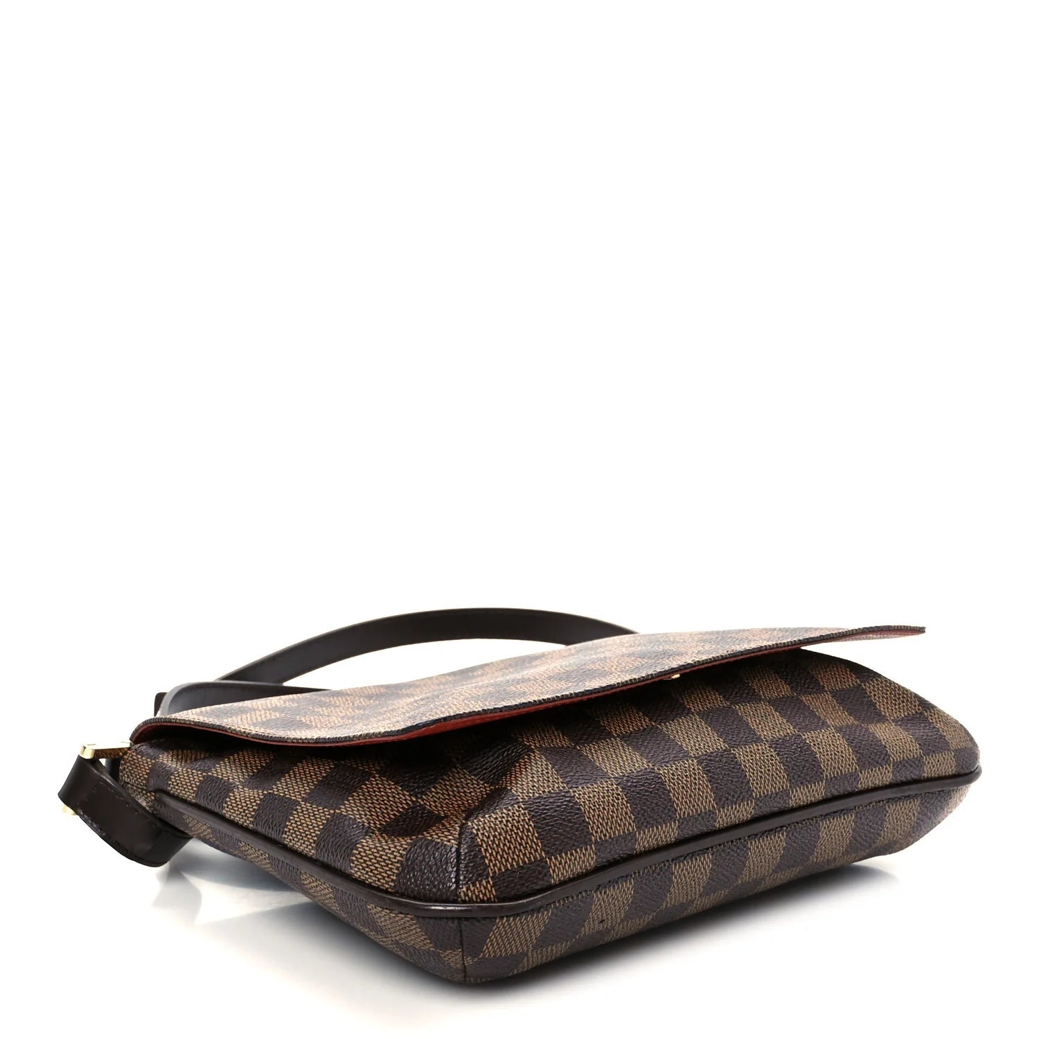 Damier Ebene Musette Tango Long Strap