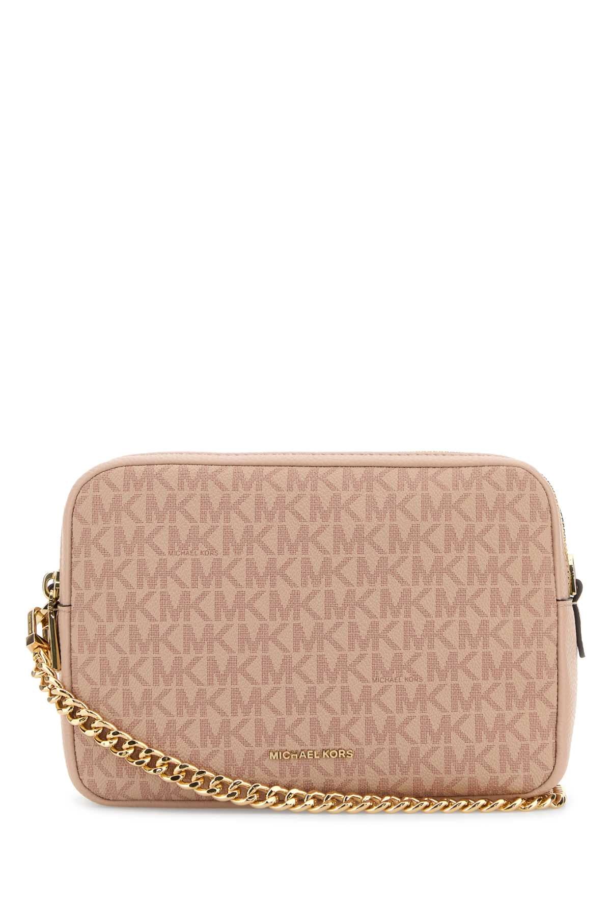 PINK CANVAS MEDIUM BRYANT SHOULDER BAG