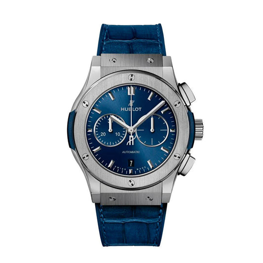 Classic Fusion Chronograph Titanium Blue 45Mm, Ref# 541.NX.7170.LR, Unworn 2025