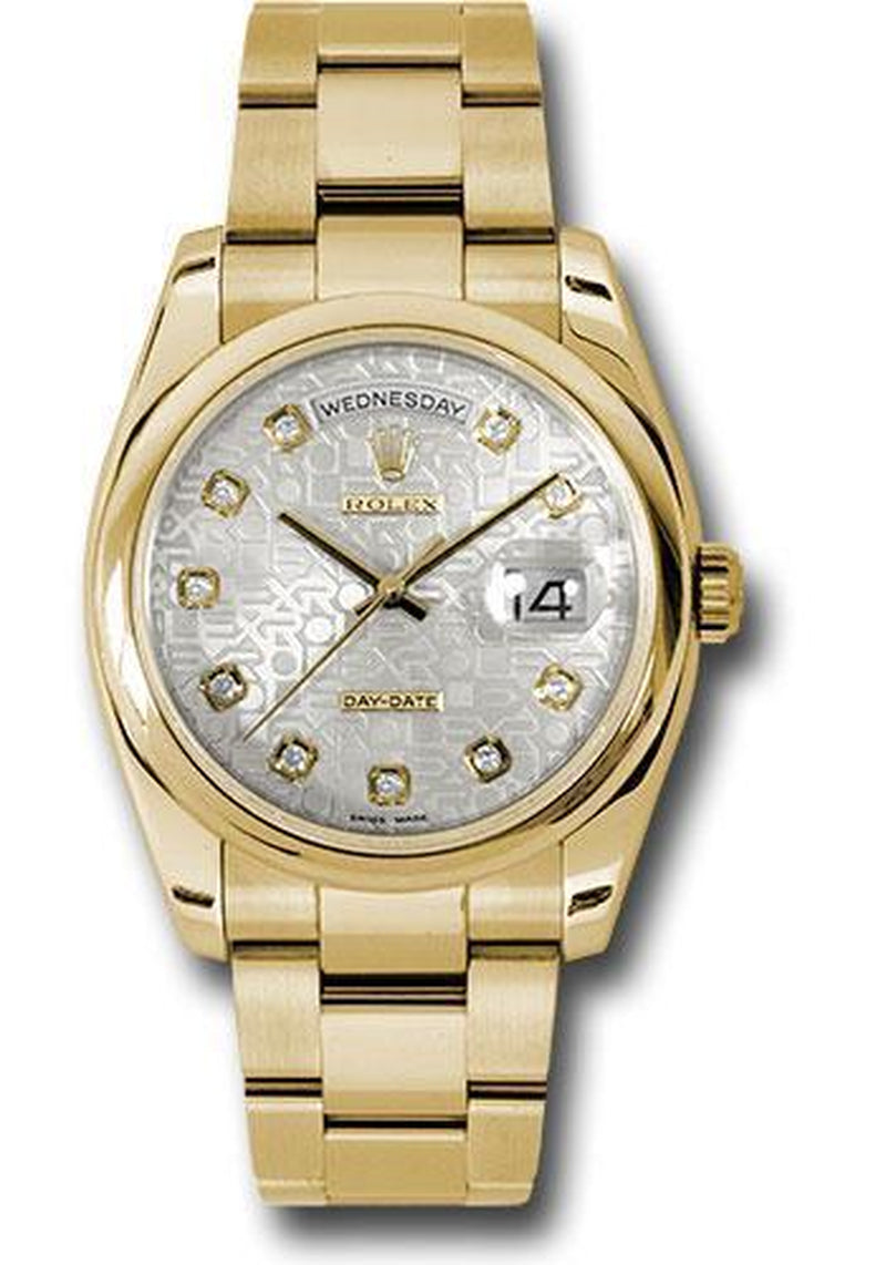 Rolex Day-Date 36Mm Watch 118208 Sjdo