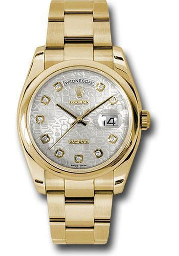 Rolex Day-Date 36Mm Watch 118208 Sjdo