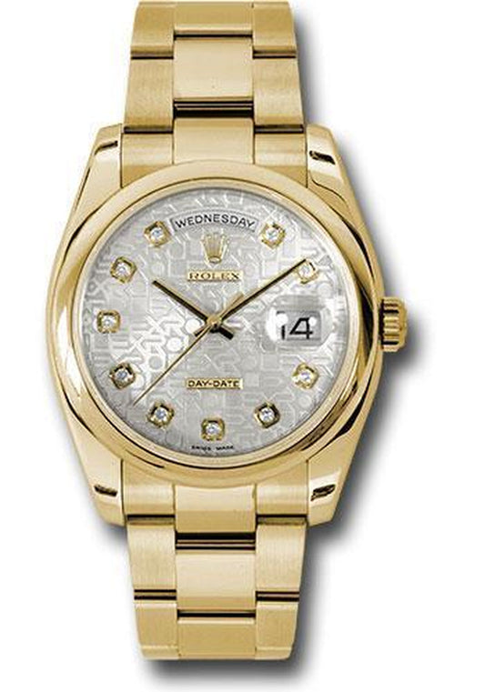 Rolex Day-Date 36Mm Watch 118208 Sjdo