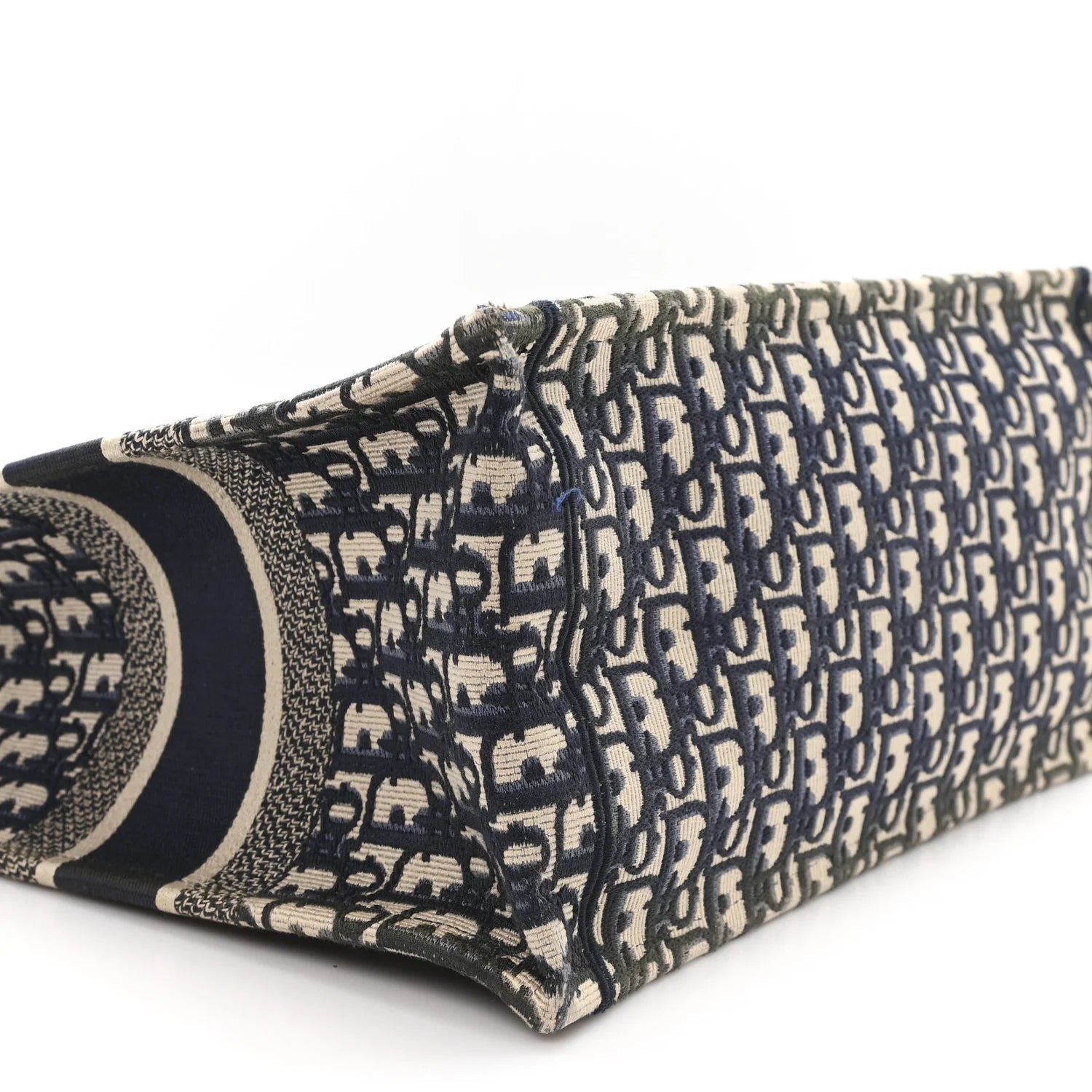 Oblique Medium Book Tote Blue Multicolor