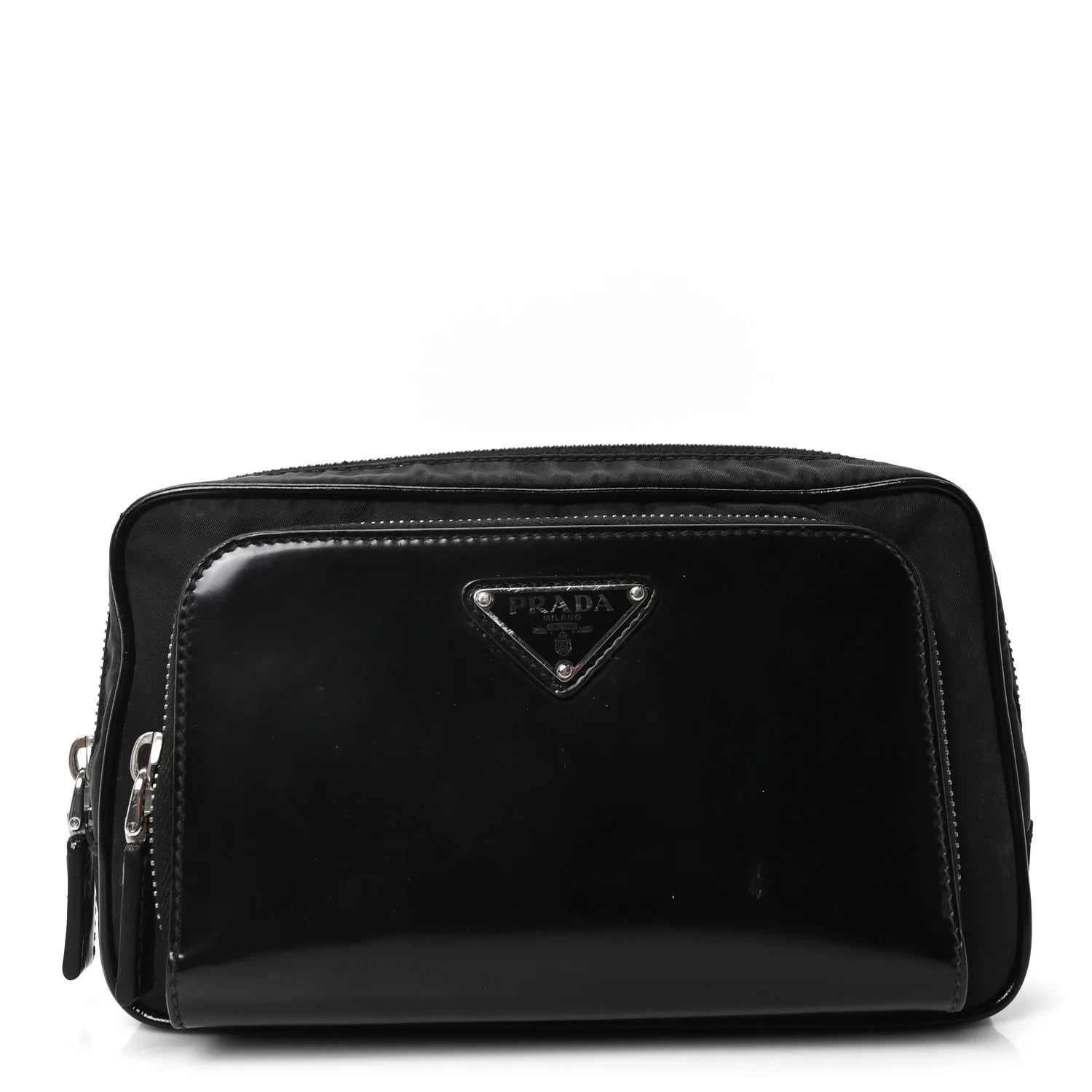 Re-Nylon Spazzolato Belt Bag Black