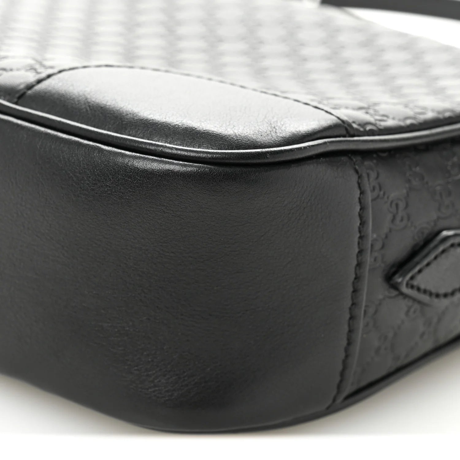 Microssima Mini Bree Messenger Bag Black