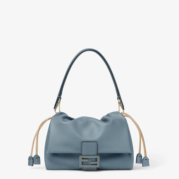 MAMMA BAGUETTE MEDIUM BAG in LIGHT BLUE NAPPA