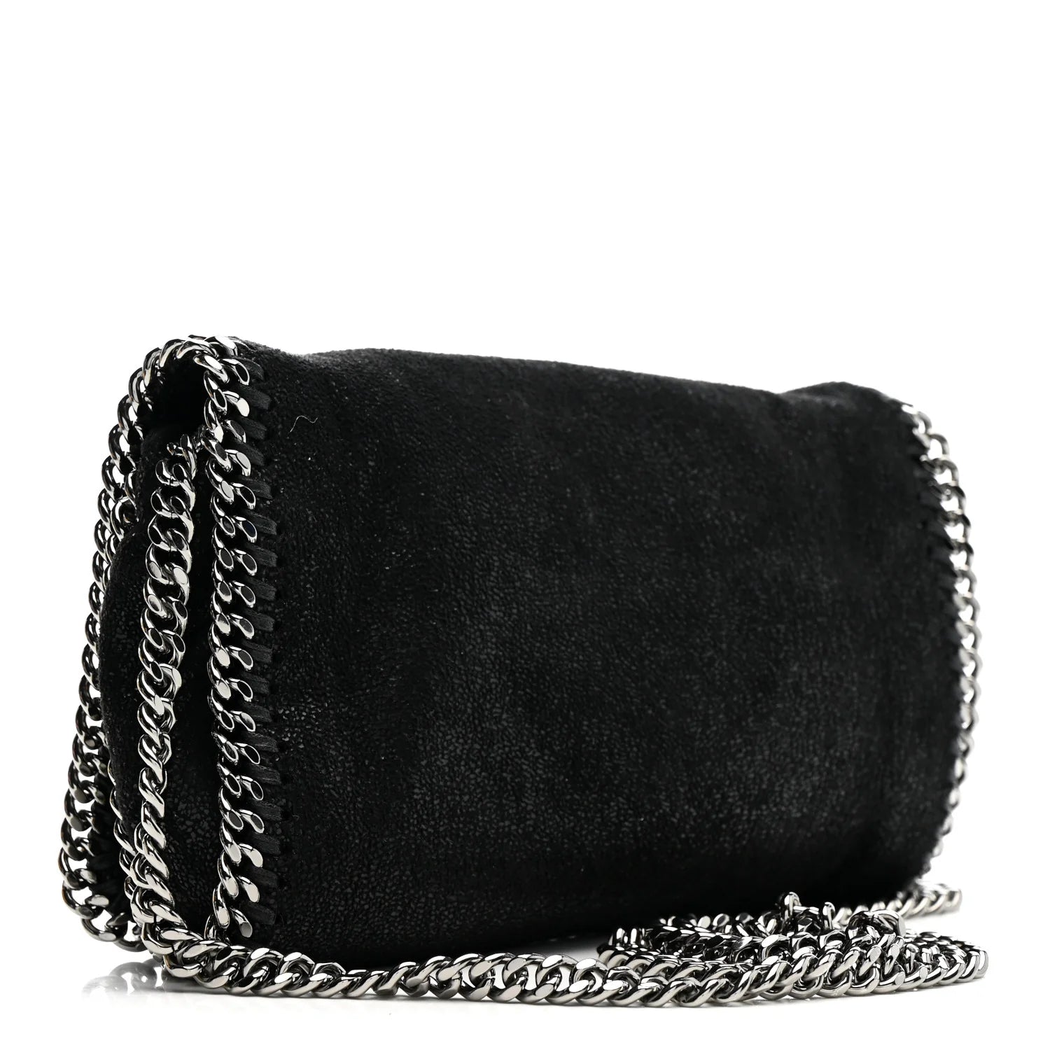 Shaggy Deer Falabella Crossbody Clutch Black