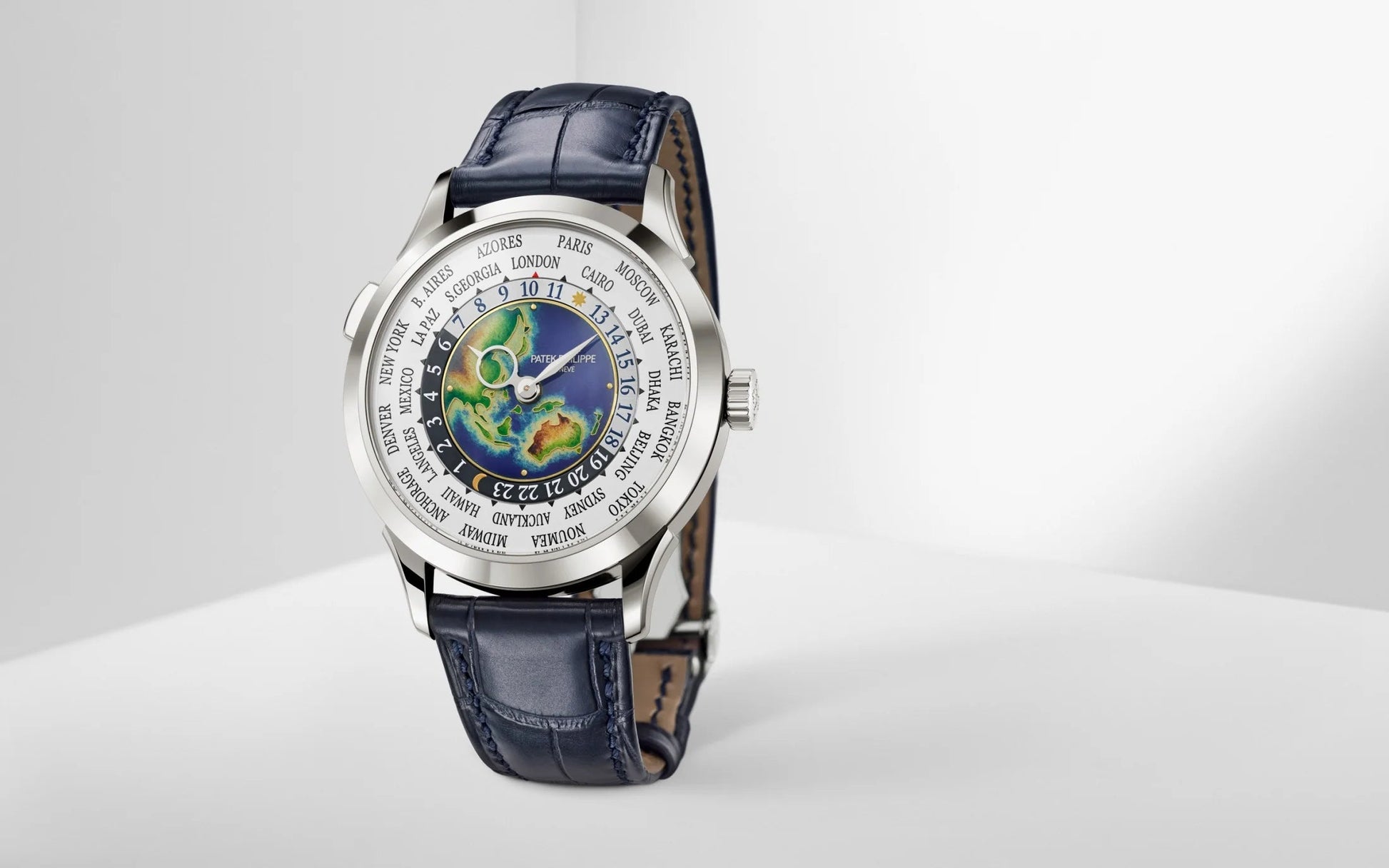 Complication World Time Rare Handcrafts, 18K White Gold, 38,5Mm, Ref# 5231G-001