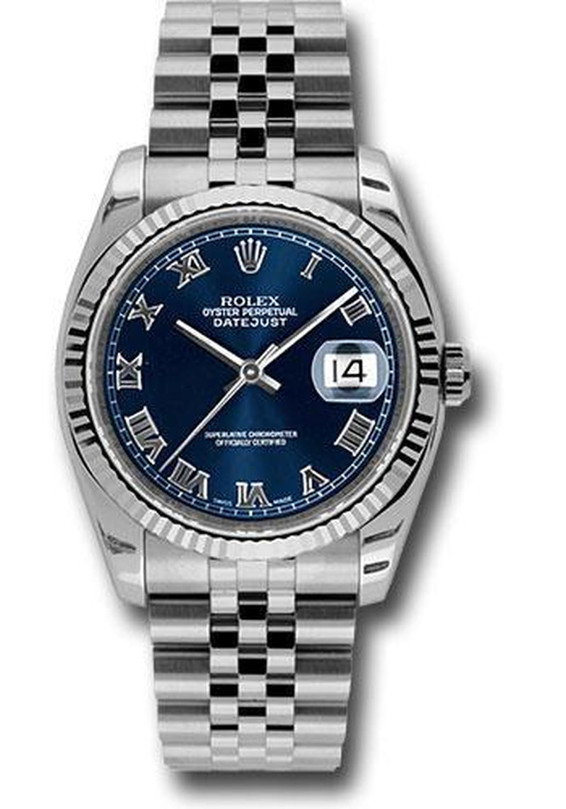 Rolex Datejust 36Mm Watch 116234 Blrj