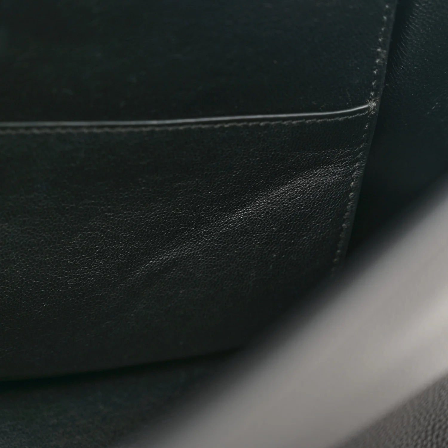 Smooth Calfskin Medium Tri-Color Trapeze Blue