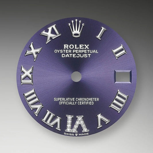 Datejust 31, Oystersteel, 18Kt White Gold and Diamonds, Ref# 278344RBR-0027