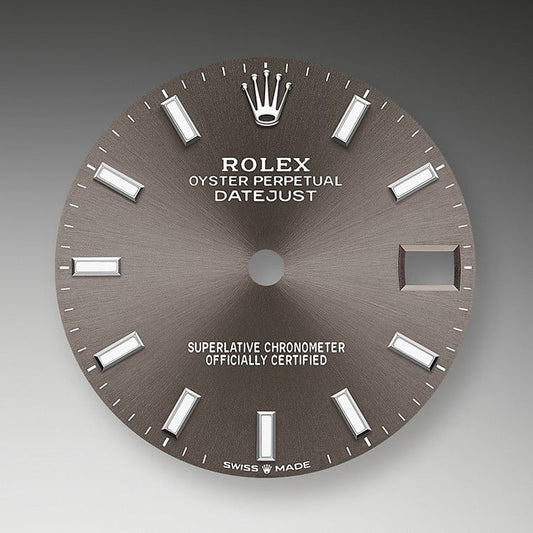 Datejust 31, Oystersteel, 18Kt White Gold and Diamonds, Ref# 278384RBR-0019