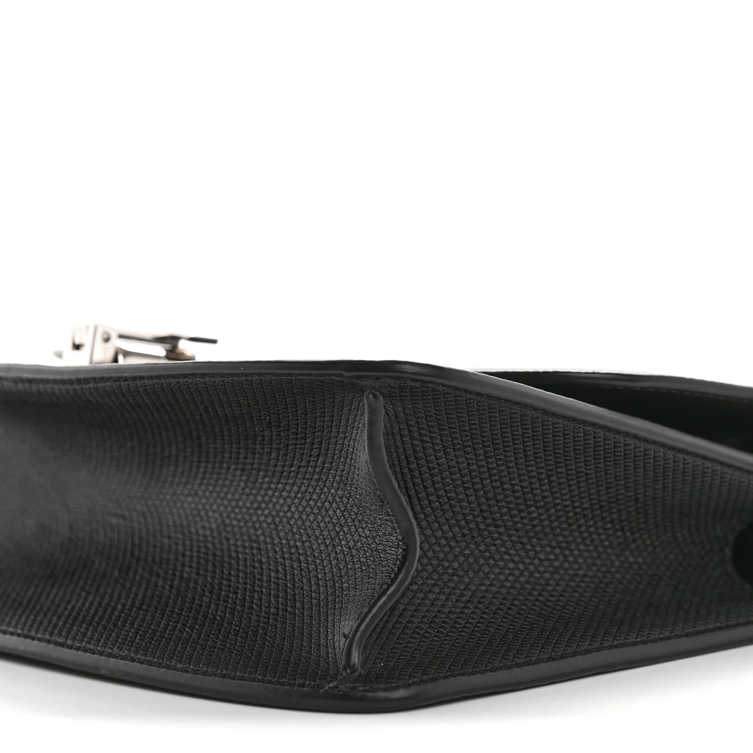 Stamped Saddle Calfskin the Sofia 8.75 Crossbody Black