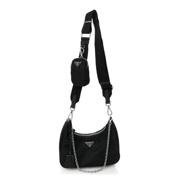 Nylon Re-Edition 2005 Shoulder Bag Black