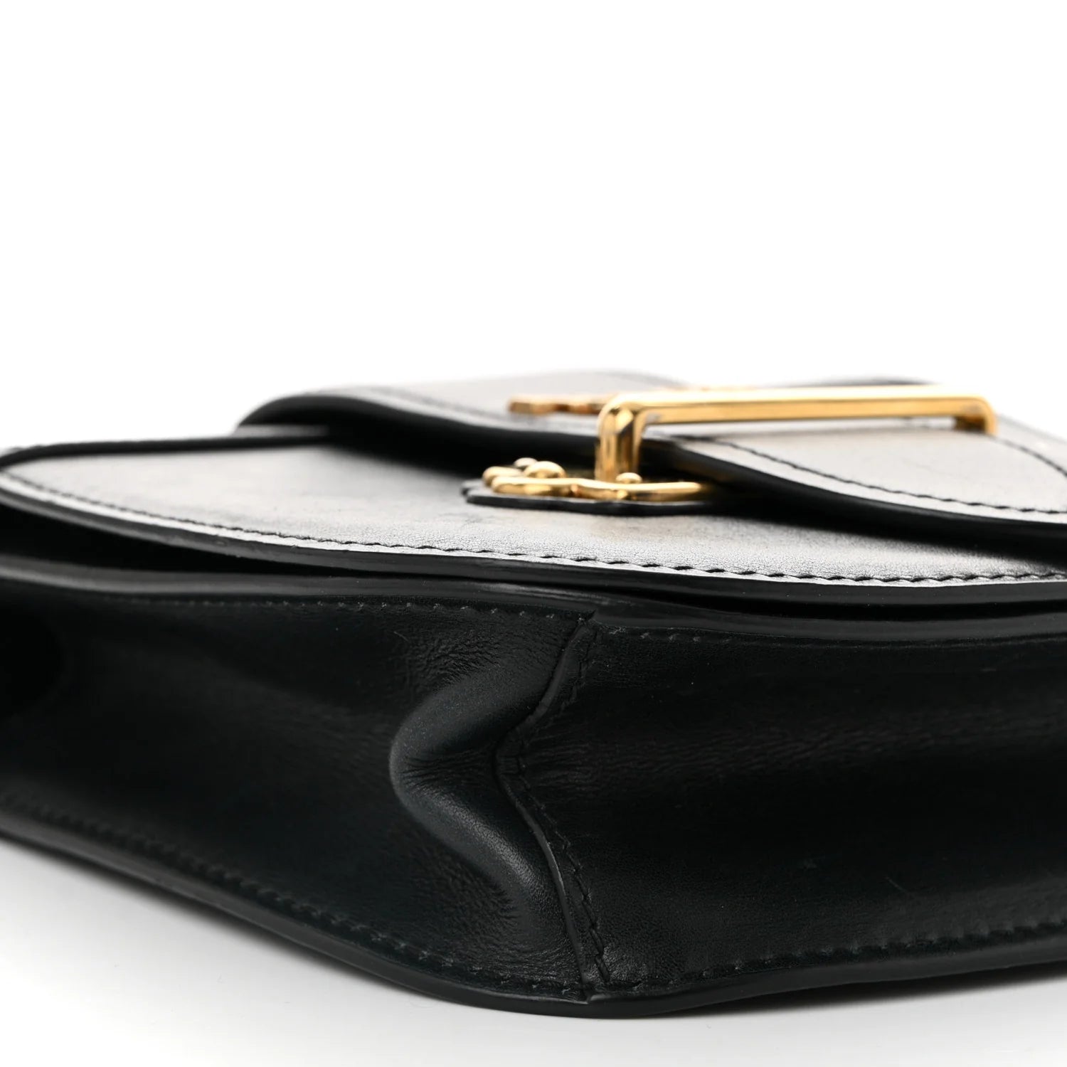 City Calf Saffiano Cahier Crossbody Bag Green