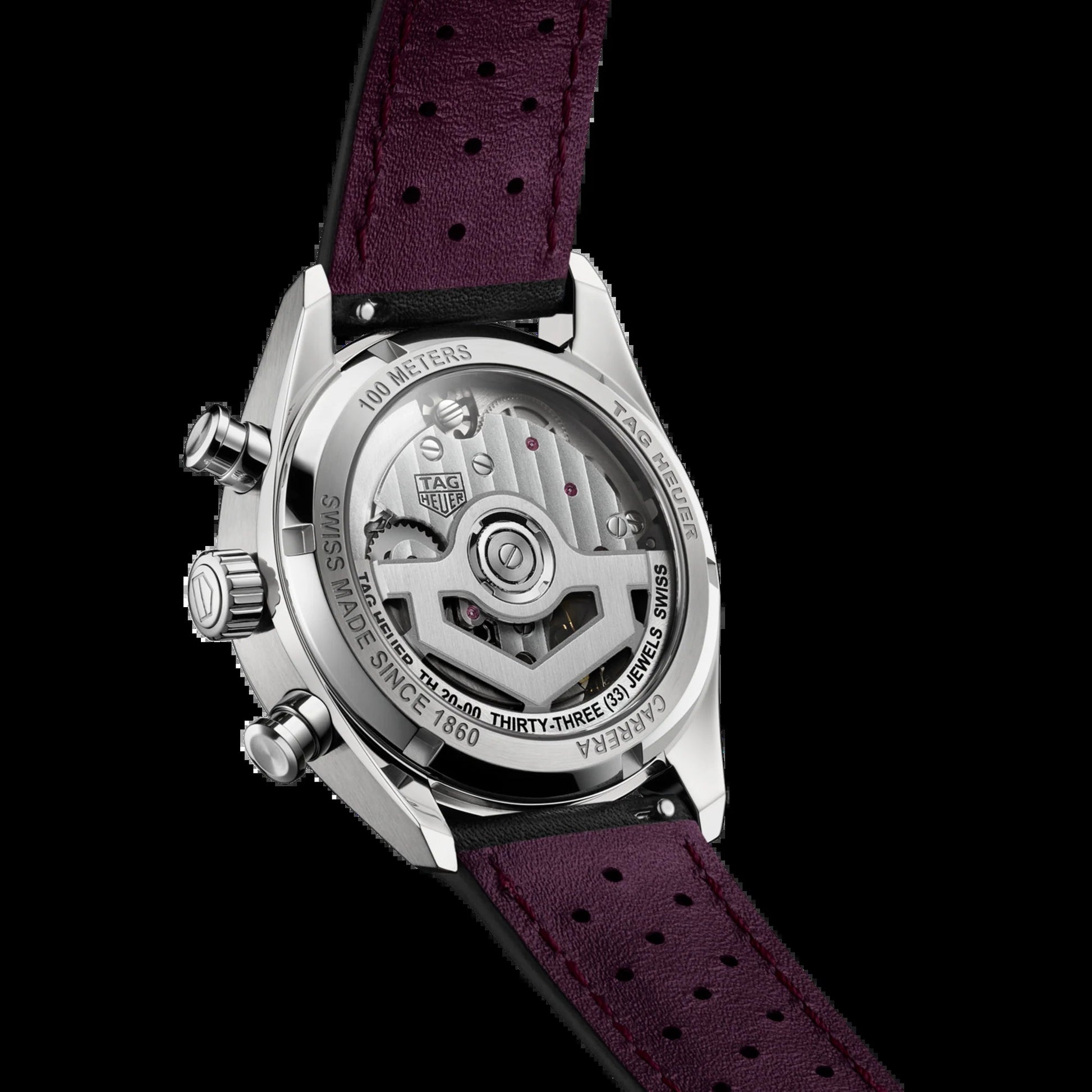 Unworn  Carrera Chronograph, Stainless Steel, 39Mm, Ref# CBS2219.FC6607, Box & Papers