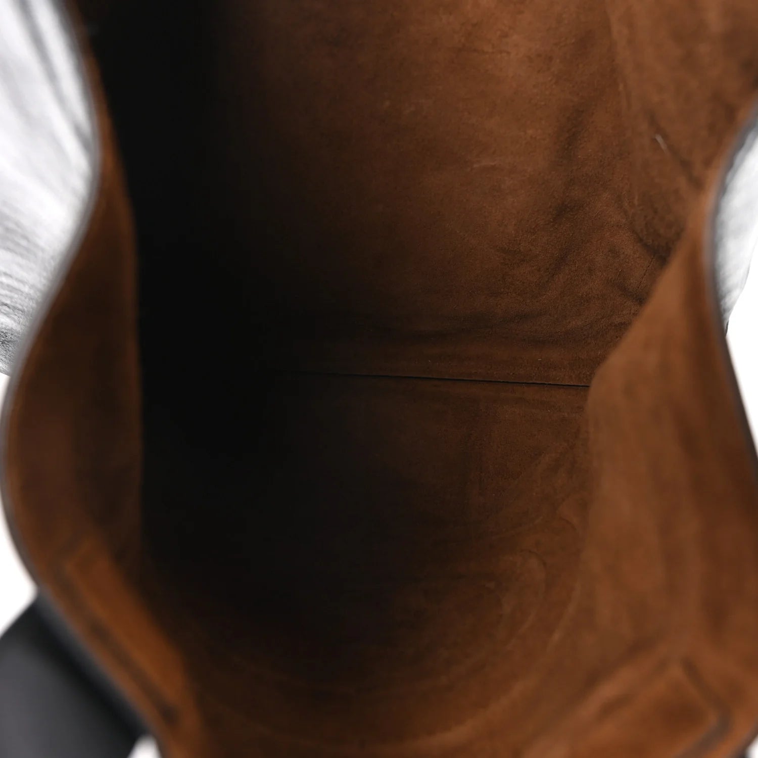 Suede Large Ophidia Vertical Shopping Tote Chestnut