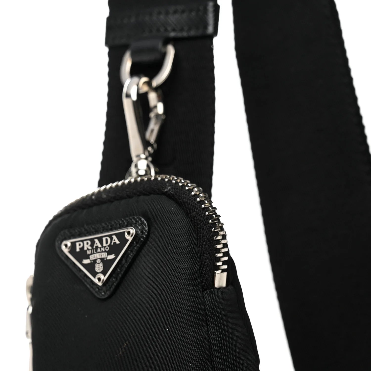 Nylon Re-Edition 2005 Shoulder Bag Black
