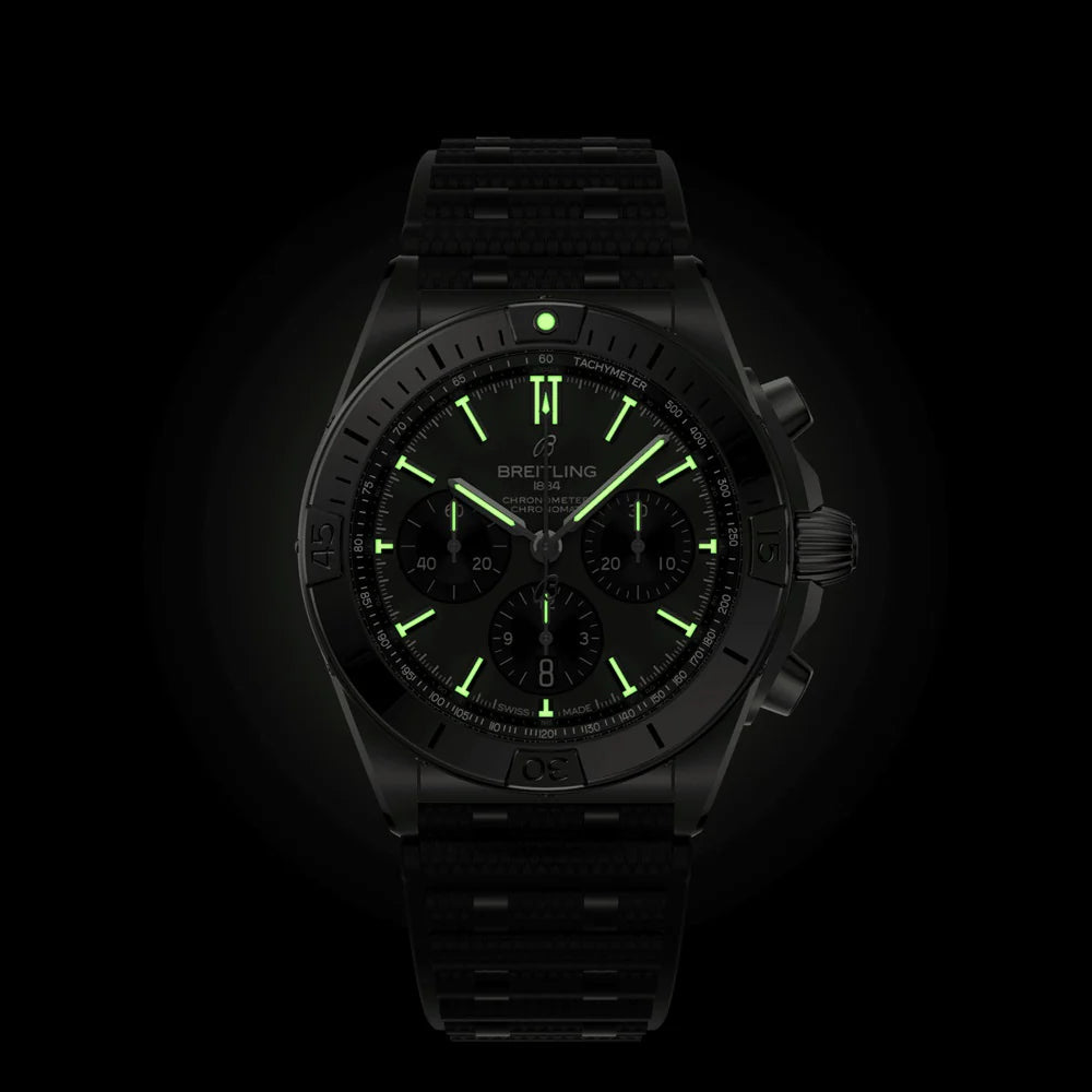 Unworn  Chronomat B01 42 Ref# EB0134101M1S1, Box and Papers