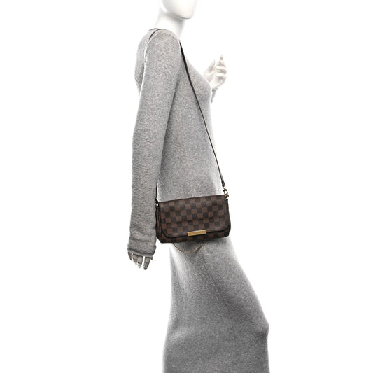 Damier Ebene Favorite PM