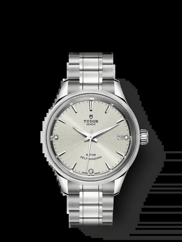 Style, Stainless Steel and Diamond-Set 34Mm, Ref# M12300-0003