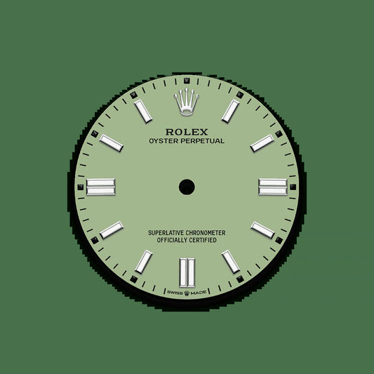 Unworn 2025,  Oyster Perpetual, Oystersteel 36Mm, Pistachio-Green Dial, Domed Oyster, Ref# 126000-0011, Box and Papers