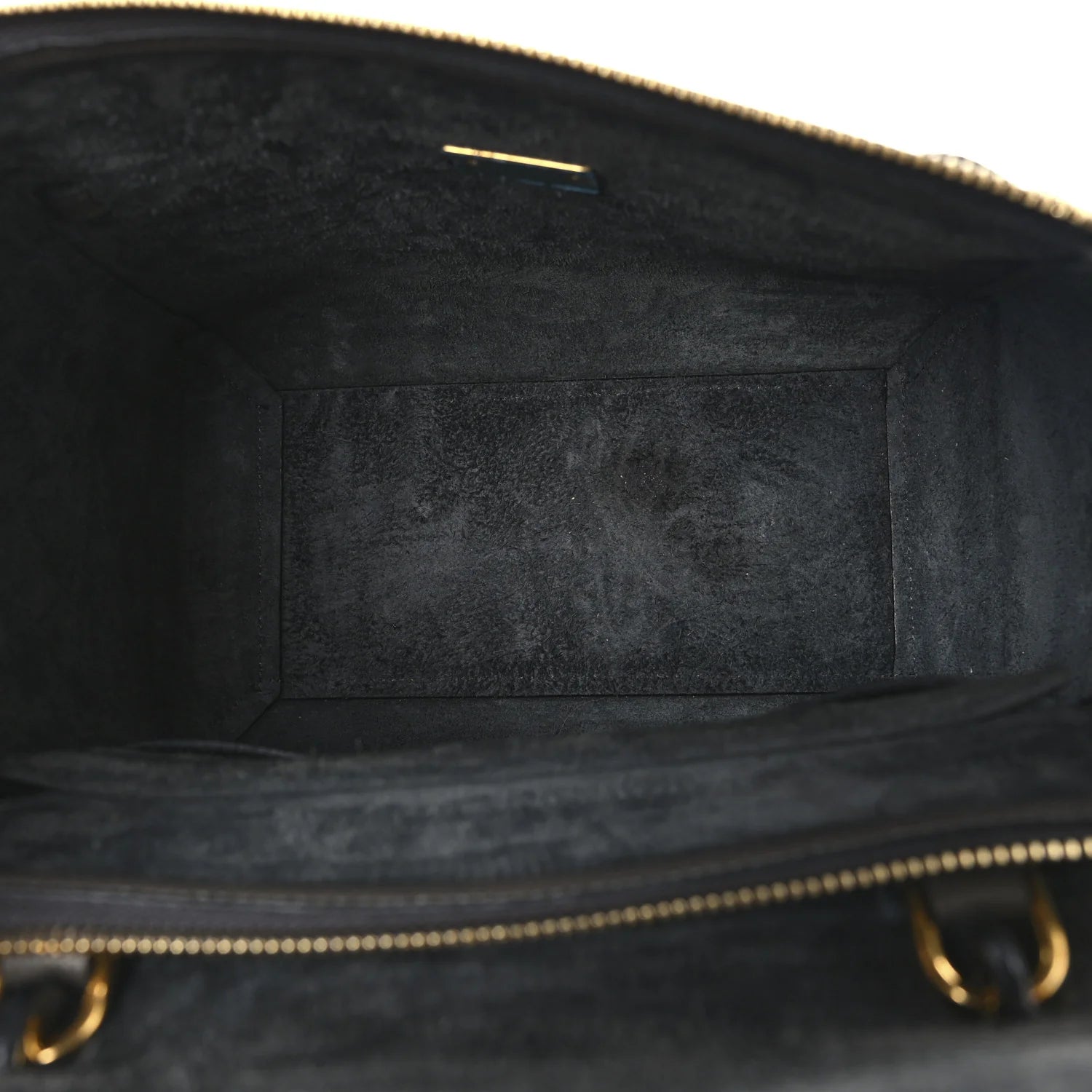 Grained Calfskin Micro Belt Bag Grey