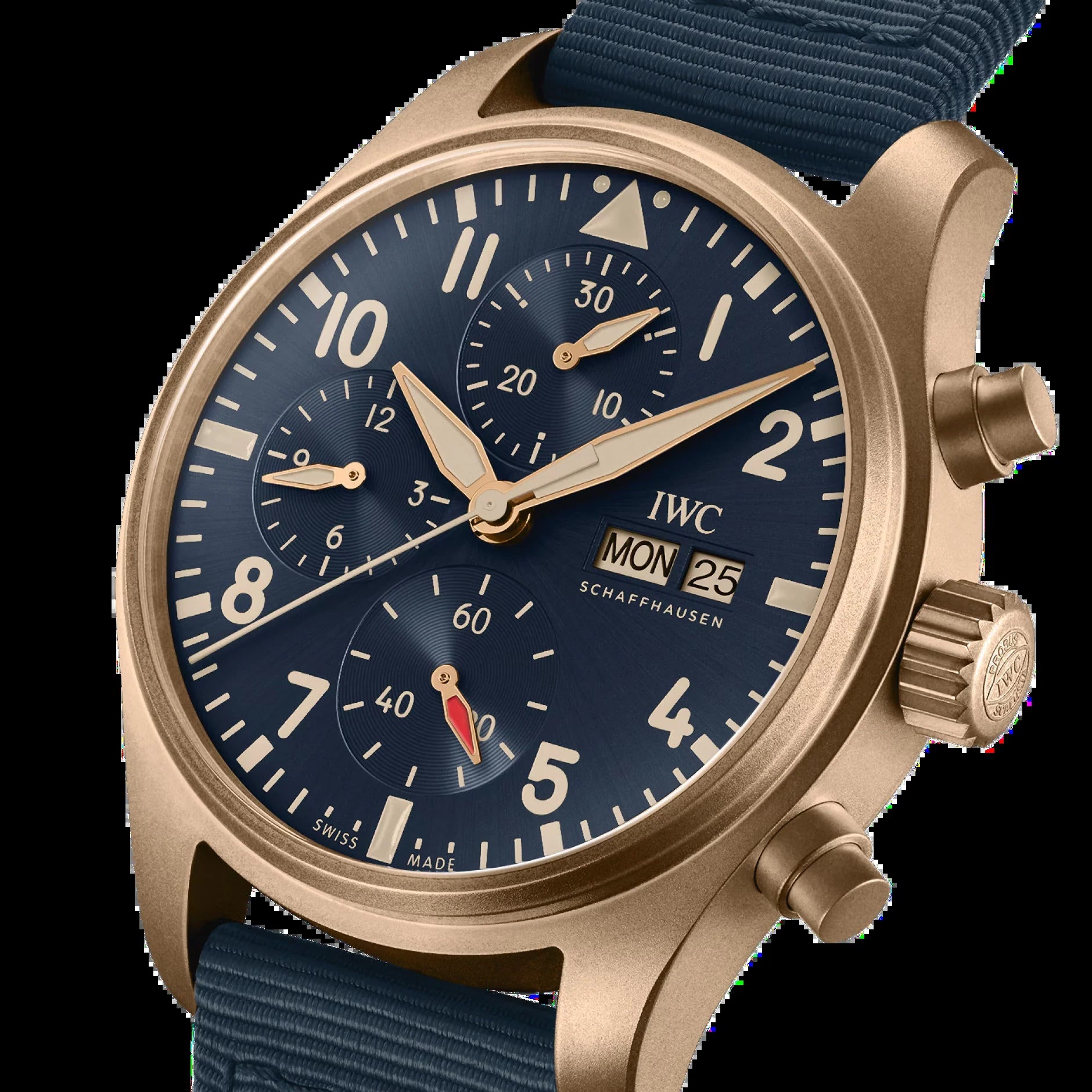 Unworn  Pilot'S Watch Chronograph 41, Bronze, 41Mm, Ref# IW388109, Box and Papers