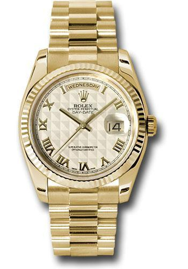 Rolex Day-Date 36Mm Watch 118238 Iprp