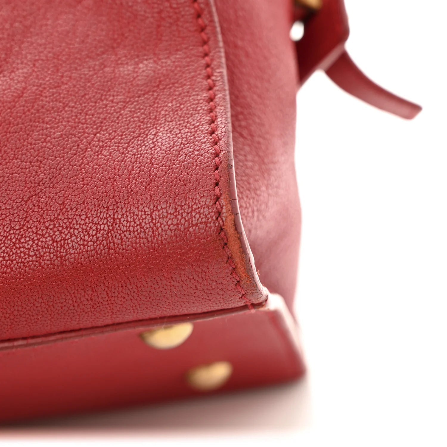 Sheepskin Small Cabas Chyc Red