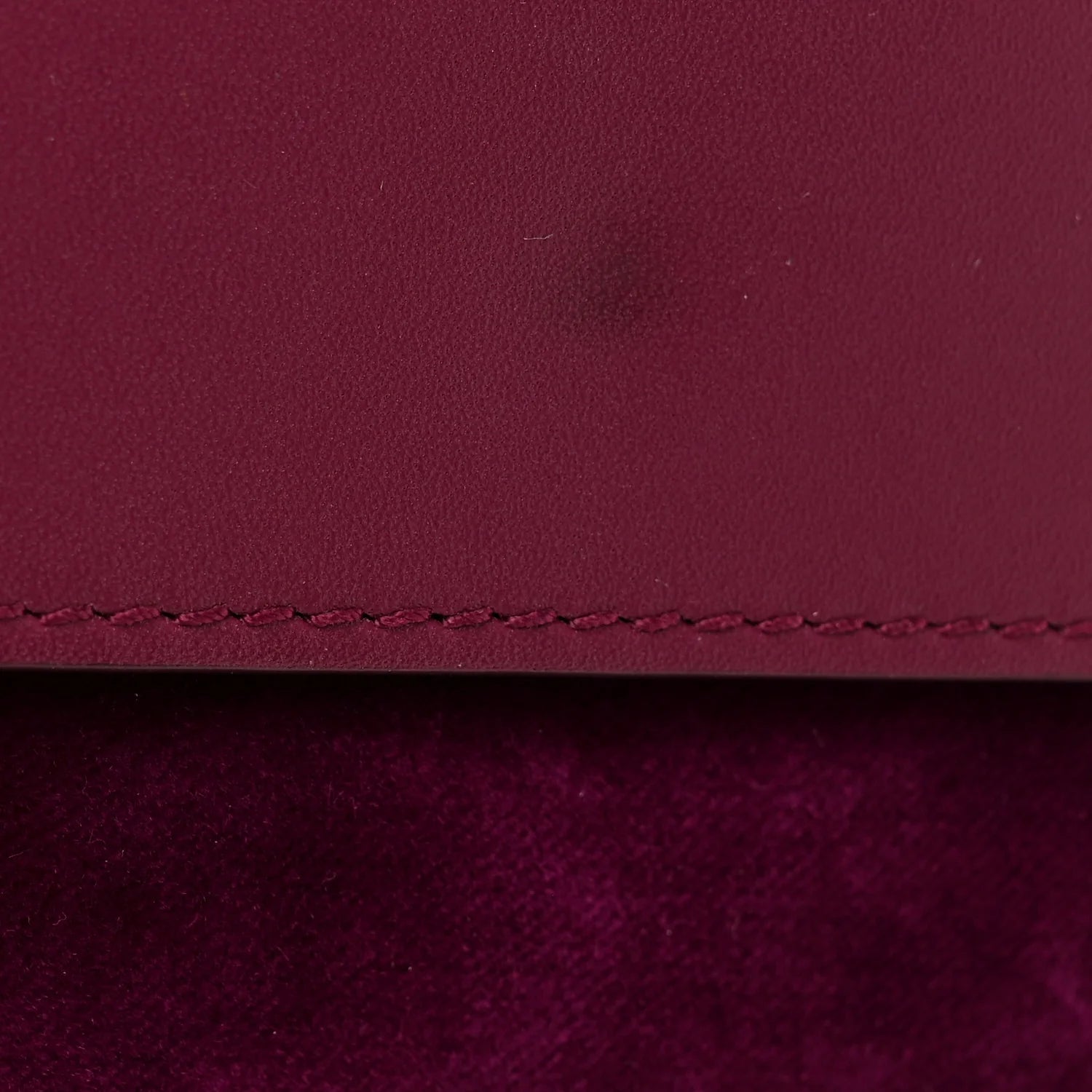 Velvet Super Mini Dionysus Shoulder Bag Fuchsia Violet Cyclamen