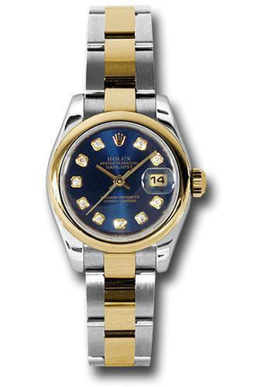 Rolex Lady Datejust 26Mm Watch 179163 Bldo