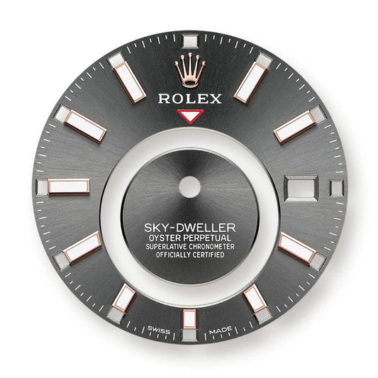 Sky-Dweller 42Mm, 18K Everose Gold, Oysterflex, Ref# 326235-0006