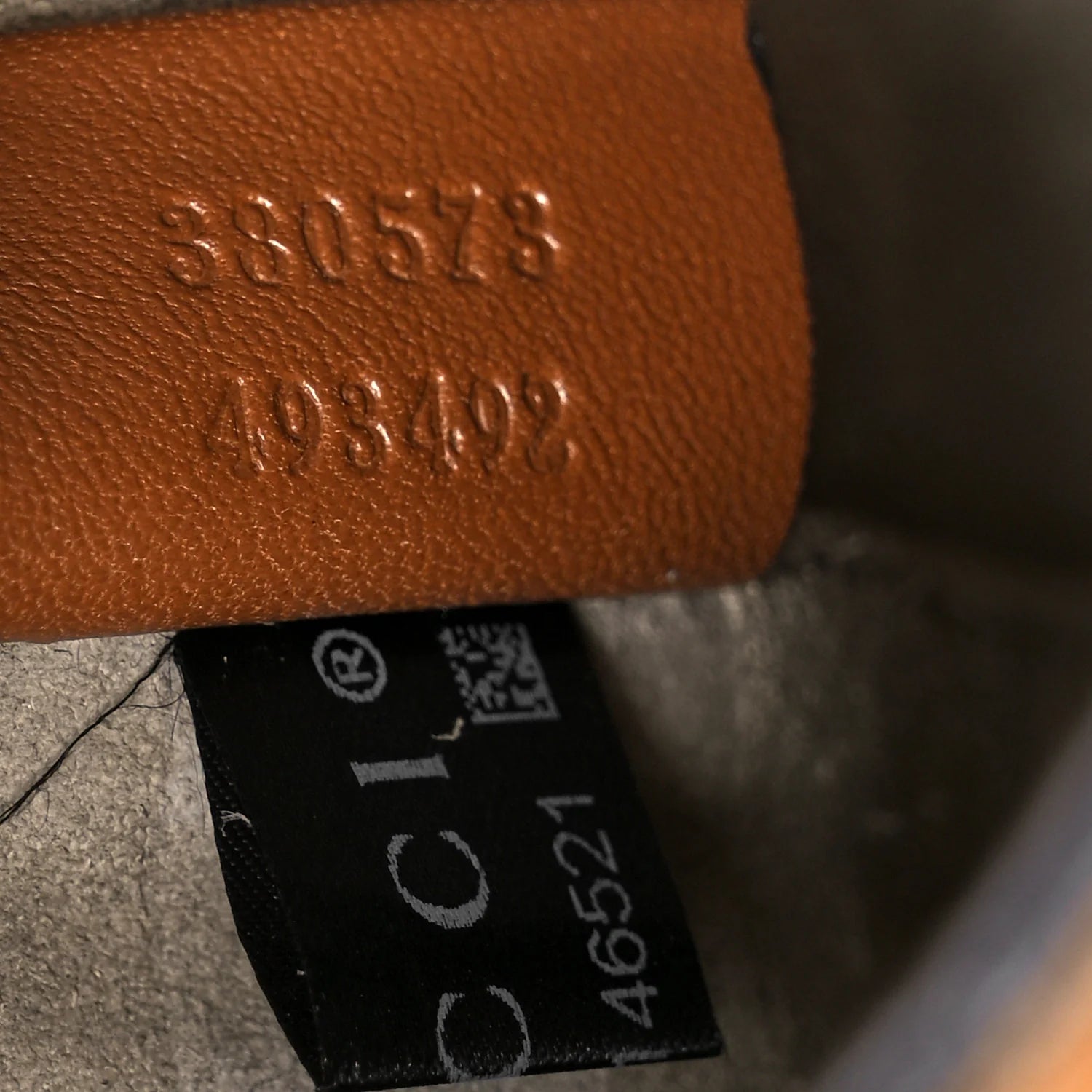 Suede Medium Lady Web Shoulder Bag New Marron