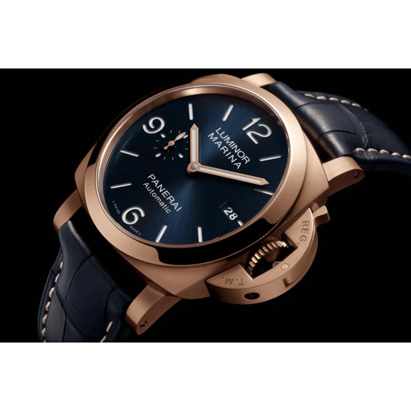 Luminor Marina Goldtech™ Sole Blu Ref# PAM01112