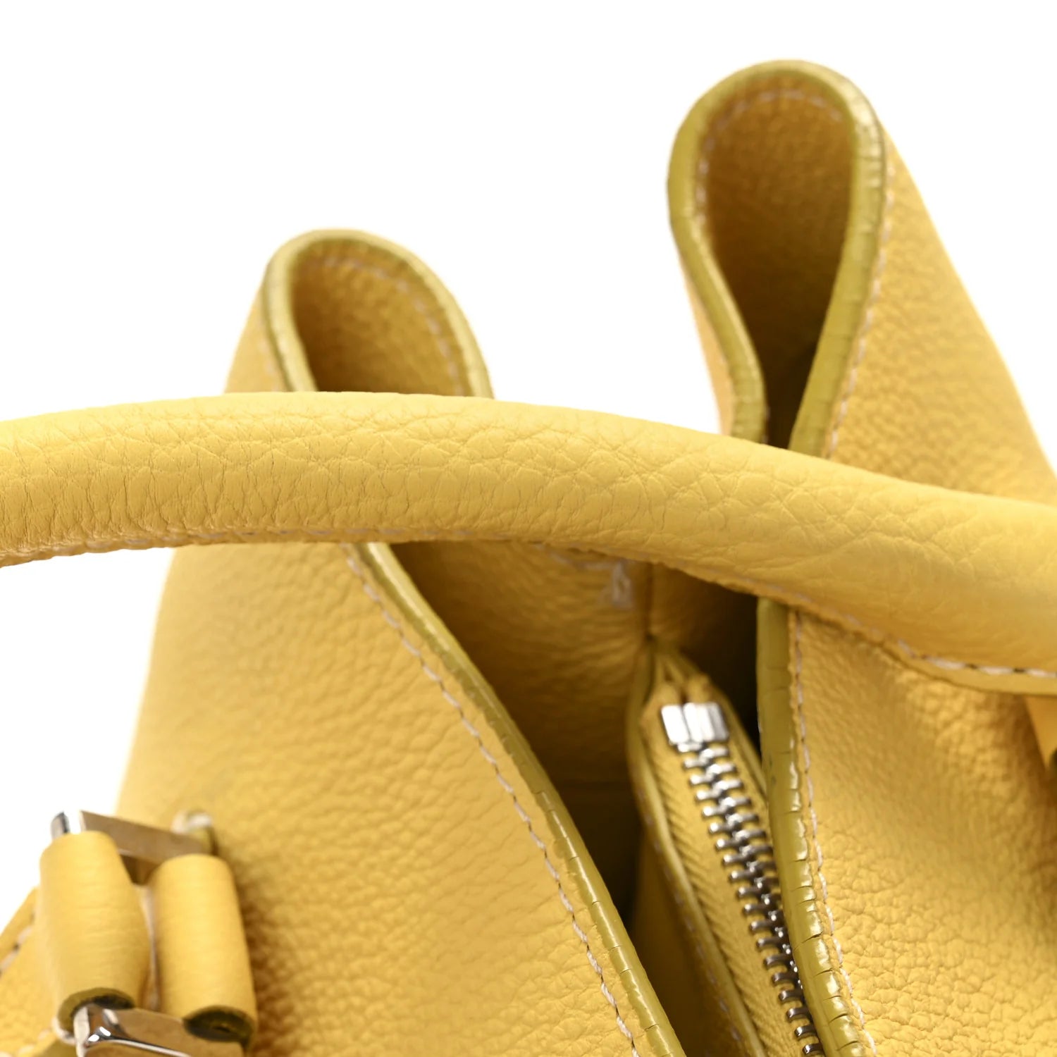 Grained Calfskin Bellevue Odessa Yellow