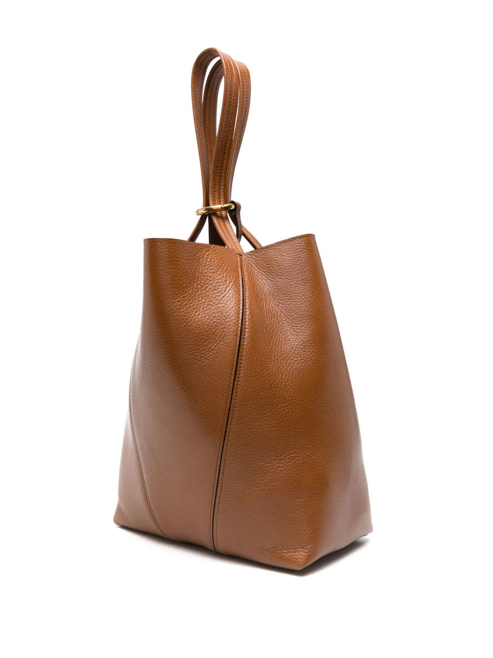 SPIN MEDIUM LEATHER TOTE